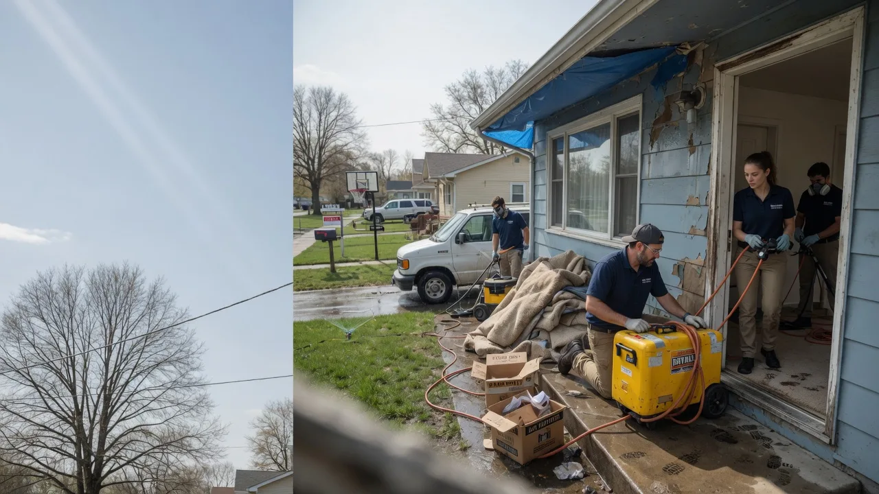 Basement Flood Cleanup in Ulm, MT near me